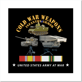 Cold War Weapons - Infantry Armor  w COLD SVC X 300 Posters and Art